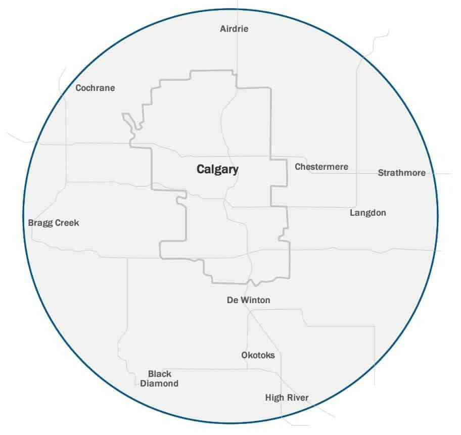 service area map