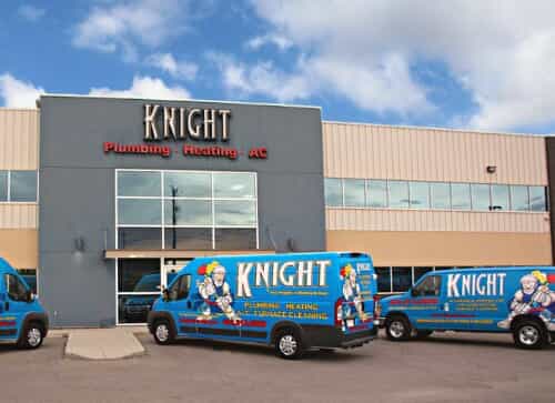 Knight plumbing front office