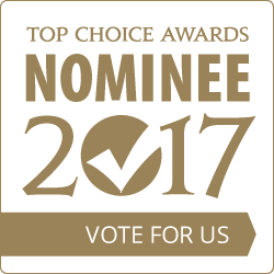 The Top Choice Award Nominee logo