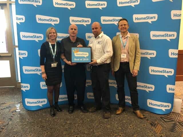 Knight plumbing received an award